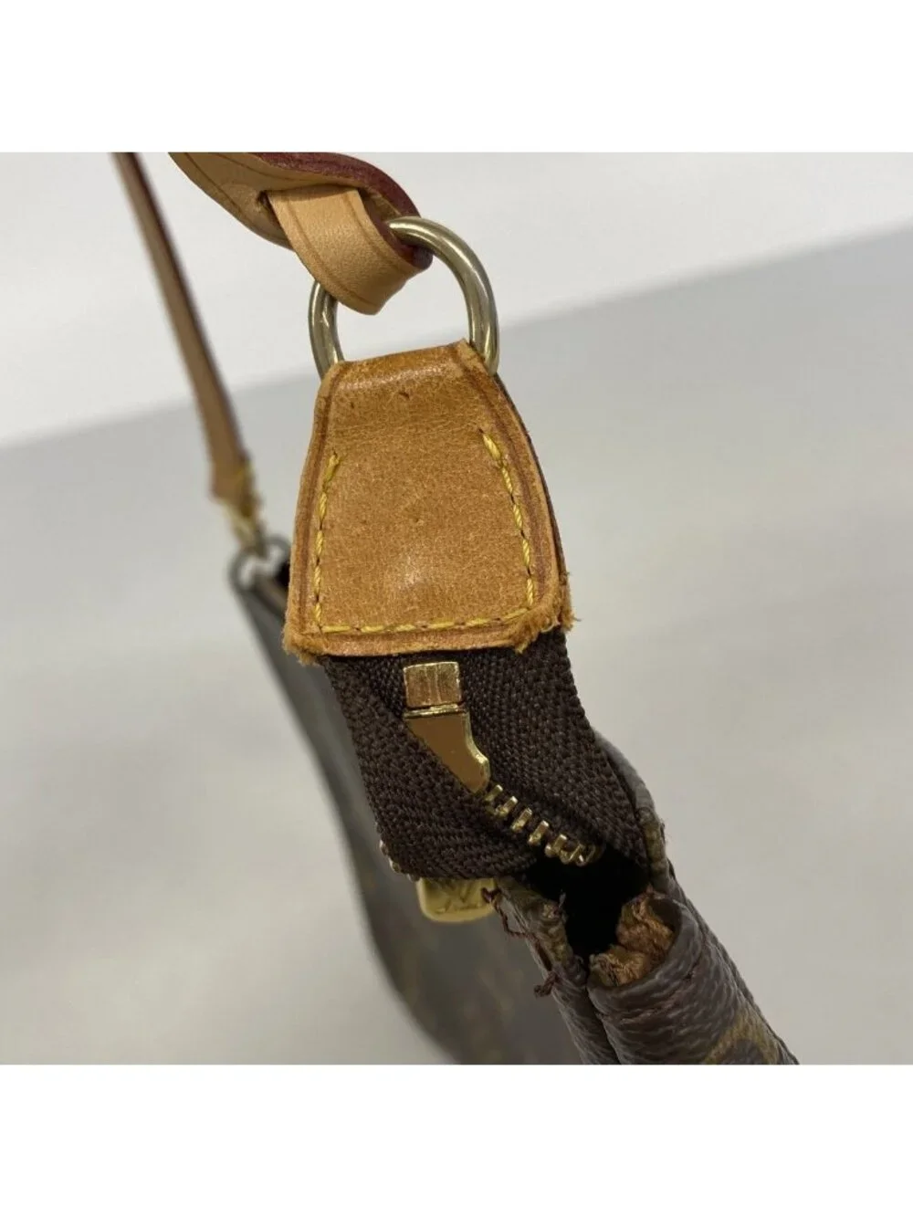 Louis Vuitton Pouch Monogram Pochette Soirle Brown